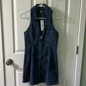 NWT Urban Outfitters Blue Corduroy Dress